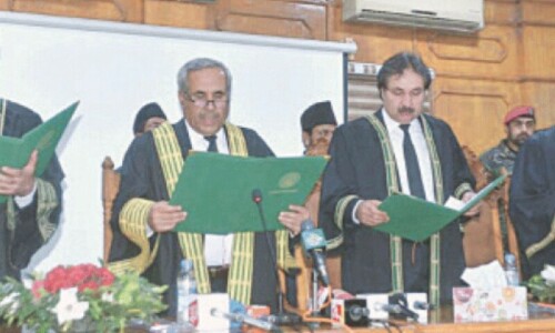 Three additional BHC judges sworn in Three additional BHC judges sworn in