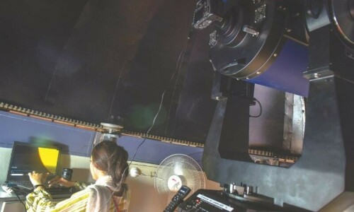 Suparco says celestial spectacle to adorn night skies till mid-February Suparco says celestial spectacle to adorn night skies till mid-February