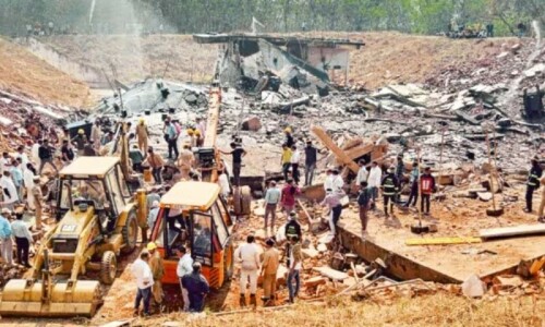 Eight die in blast at munitions factory in India