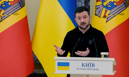 Zelensky says allies should work on &lsquo;format&rsquo; for any talks with Russia