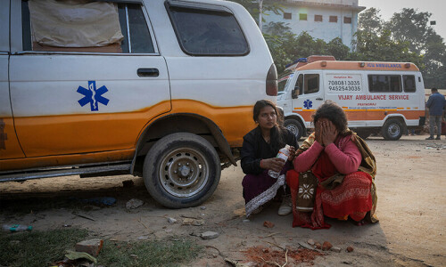 Nearly 40 bodies brought to morgue after stampede at India’s Kumbh Mela Nearly 40 bodies brought to morgue after stampede at India’s Kumbh Mela