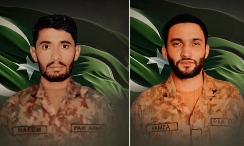 2 soldiers martyred, 6 terrorists killed in KP operation: ISPR 2 soldiers martyred, 6 terrorists killed in KP operation: ISPR