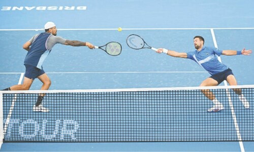 Navarro stunned by wildcard as Djokovic-Kyrgios doubles run ends