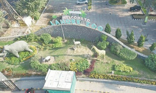 Lahore Zoo entertaining visitors of all ages Lahore Zoo entertaining visitors of all ages