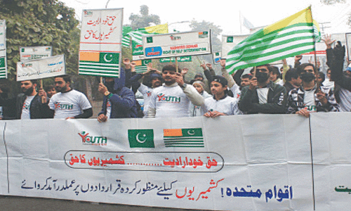 Pakistan reaffirms support for Kashmir plebiscite