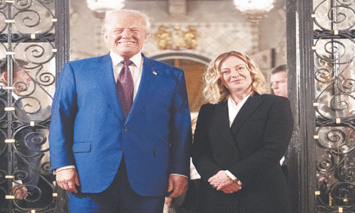 Meloni boosts ties with Trump in surprise visit to US Meloni boosts ties with Trump in surprise visit to US