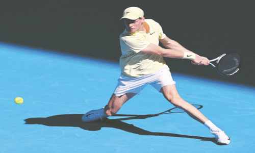 Sinner turns focus to year&rsquo;s first Grand Slam after &lsquo;amazing&rsquo; 2024