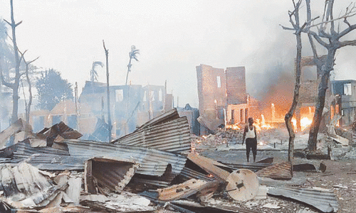 Myanmar junta air strike kills 40 Myanmar junta air strike kills 40