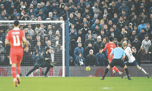 Bergvall gives Spurs League Cup semi-final lead over Liverpool