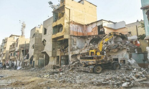 SHC stays demolition of 64 houses in Karachi&rsquo;s Mujahid Colony