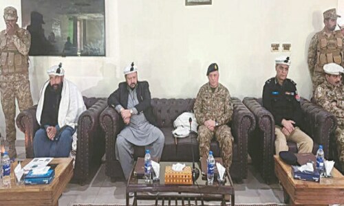 Grand jirga vows to work for peace in GB