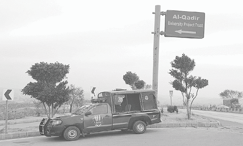 Police deployed at Al-Qadir varsity in Jhelum following verdict Police deployed at Al-Qadir varsity in Jhelum following verdict