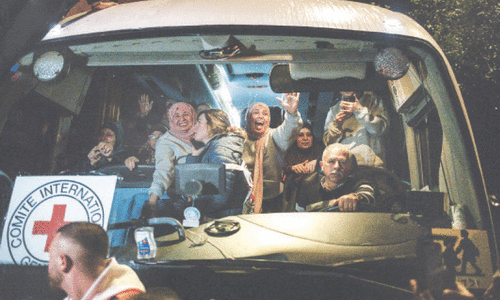 Gaza truce holding after first prisoner swap