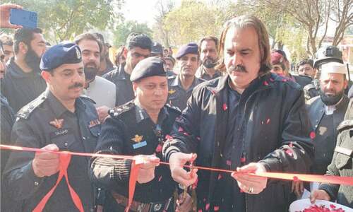 CM inaugurates police training school in Dera