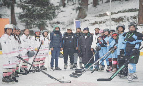 GB dominates ice sports championship at Naltar GB dominates ice sports championship at Naltar
