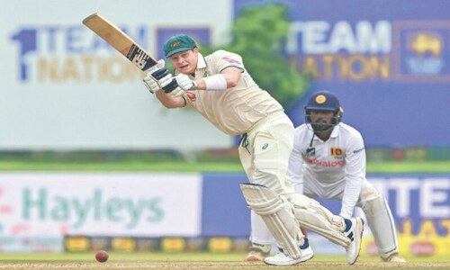Khawaja, Smith tons power Australia to 330-2 in first SL Test