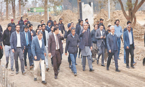 Jinnah Avenue Interchange flyover to be ready within a fortnight: minister