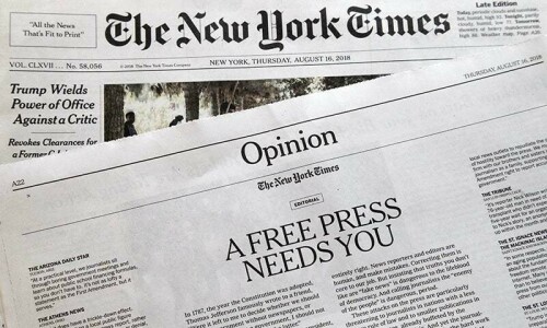 Pentagon removes NYT from its offices