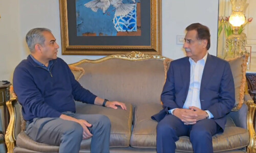 Interior minister, NA speaker discuss PTI&rsquo;s &lsquo;attitude&rsquo; during talks with govt