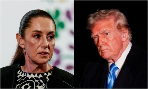 Mexico’s Sheinbaum, Trump say US agrees to pause tariffs for month Mexico’s Sheinbaum, Trump say US agrees to pause tariffs for month