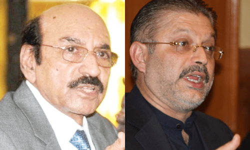 NAB restrained from arresting Qaim Ali Shah, Sharjeel in Bahria Town Karachi land grab case NAB restrained from arresting Qaim Ali Shah, Sharjeel in Bahria Town Karachi land grab case