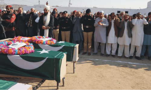 3 cops martyred, 6 injured in Karak checkpost attack 3 cops martyred, 6 injured in Karak checkpost attack