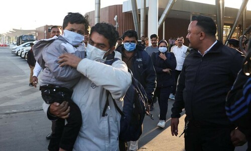 Deported Indians in shackles angers opposition Deported Indians in shackles angers opposition