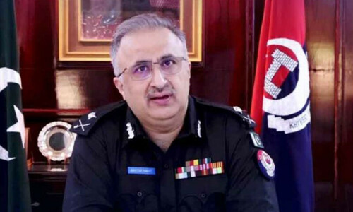 KP police have lowest pay, welfare package despite sacrifices: IGP