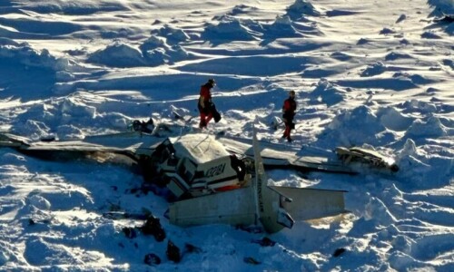 10 killed as plane crashes in Alaska; wreckage found 10 killed as plane crashes in Alaska; wreckage found