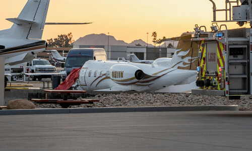 At least one dead as business jets collide at US airport At least one dead as business jets collide at US airport