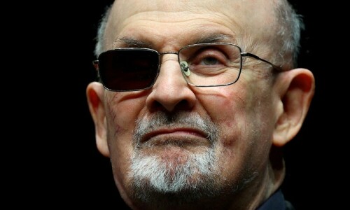 Novelist Rushdie takes stand in trial of his accused stabber