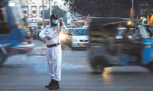 Sindh govt changes Karachi Traffic Police chief