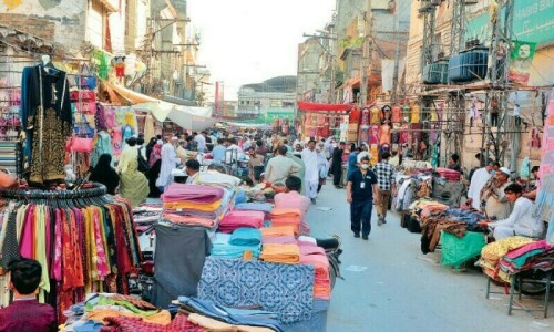 Rawalpindi’s Raja Bazaar becomes pedestrian zone much to traders’ chagrin Rawalpindi’s Raja Bazaar becomes pedestrian zone much to traders’ chagrin