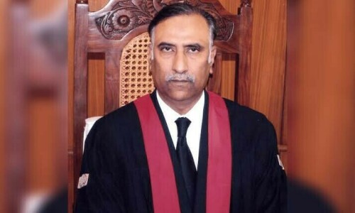 In first hearing as acting IHC top judge, Justice Dogar takes up plea against Peca changes In first hearing as acting IHC top judge, Justice Dogar takes up plea against Peca changes