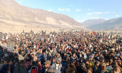 Govt forms committee to resolve demands of Diamer Basha protesters Govt forms committee to resolve demands of Diamer Basha protesters