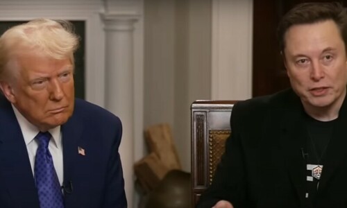 In joint interview, Trump outlines Musk&rsquo;s role as enforcer-in-chief