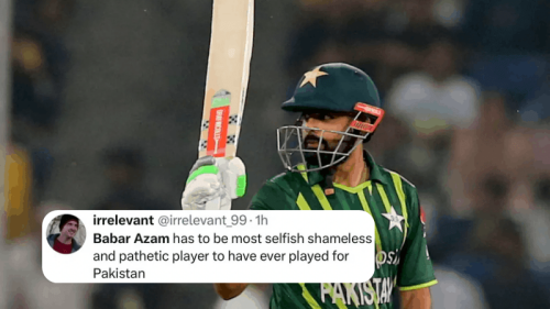 ‘Never plays for the team’: Pakistanis livid after disappointing loss to New Zealand in Champion’s Trophy ‘Never plays for the team’: Pakistanis livid after disappointing loss to New Zealand in Champion’s Trophy