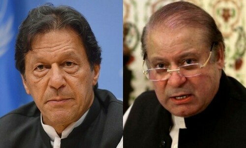 Nawaz roars back as Imran threatens yet more protests