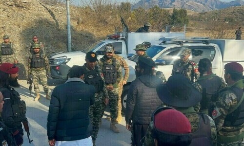 ‘Miscreants’, facilitators held in Kurram action ‘Miscreants’, facilitators held in Kurram action