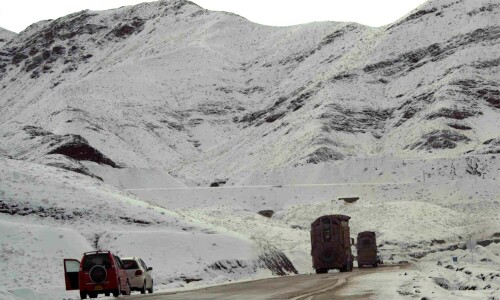 NEOC issues advisory for rain, snow in northern areas