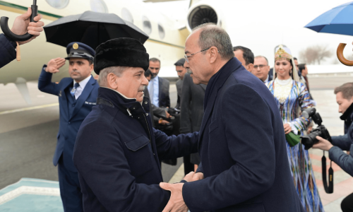 PM Shehbaz arrives in Uzbekistan on 2-day visit to boost bilateral ties PM Shehbaz arrives in Uzbekistan on 2-day visit to boost bilateral ties