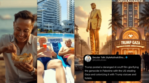‘Disgusting, evil and gross’ — Social media slams US president’s AI-generated vision of ‘Trump Gaza’ ‘Disgusting, evil and gross’ — Social media slams US president’s AI-generated vision of ‘Trump Gaza’
