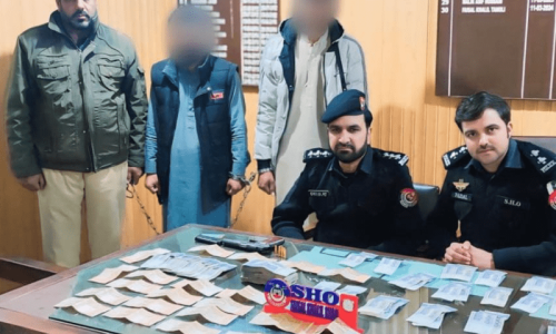 Mansehra police bust honey-trap gang for extortion