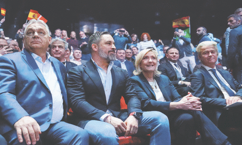 European far-right hails Trump at Madrid event