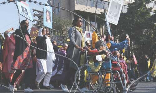 Aurat March demands freedom, equality for women