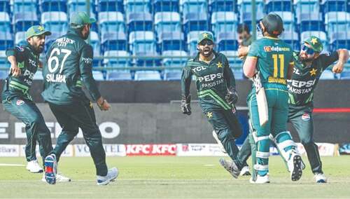 Rizwan, Salman anchor Pakistan&rsquo;s highest ODI chase to book tri-series final spot