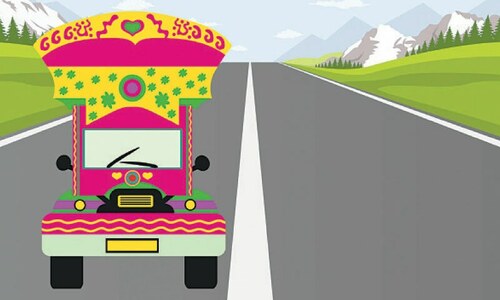 Pakistan&rsquo;s colourful rolling galleries