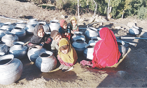 Prolonged dry spell causes severe water shortage in Torghar Prolonged dry spell causes severe water shortage in Torghar