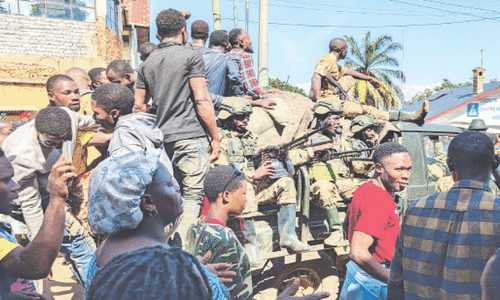 Rebels seize key city amid mounting fears of DR Congo break-up