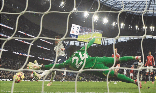 Tottenham beat United  in battle of Premier League strugglers